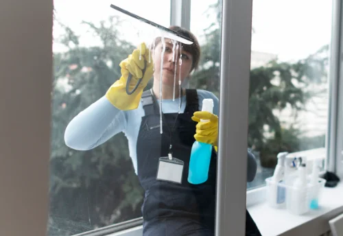 Nettoyage de vitres intérieures et extérieures au Pont-Chrétien-Chabenet